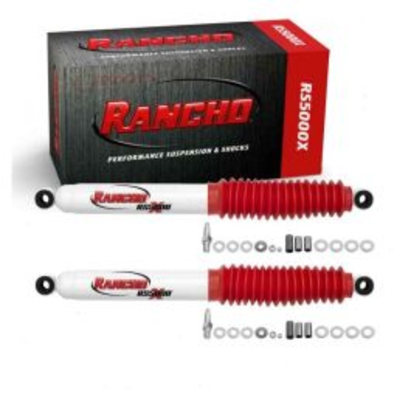 2 pc Rancho RS5000X Rear Shock Absorbers for 1987 GMC V1500