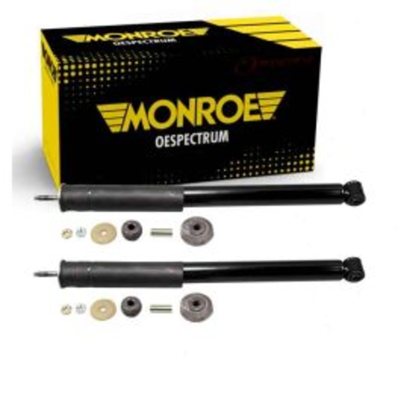 2 pc Monroe OESpectrum Rear Shock Absorbers for 2002-2007 Mercedes-Benz C230
