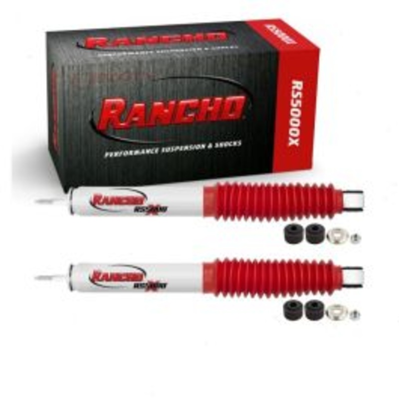 2 pc Rancho RS5000X Front Shock Absorbers for 1994-2010 Dodge Ram 3500