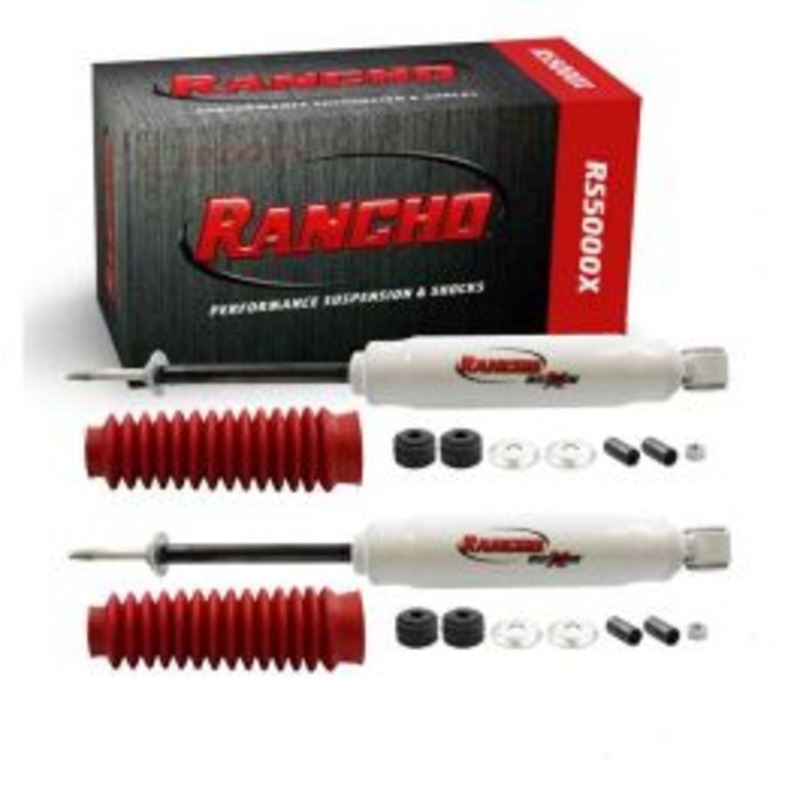 2 pc Rancho RS5000X Front Shock Absorbers for 1998-2003 Dodge Durango