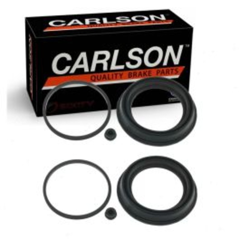 2 pc Carlson Front Brake Caliper Repair Kit for 2011-2017 BMW 535i GT xDrive