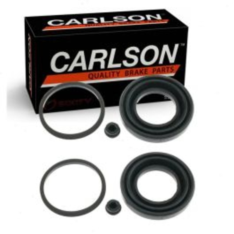 2 pc Carlson Rear Brake Caliper Repair Kit for 2007-2015 Audi TT Quattro 2.0L 3.2L L4 V6