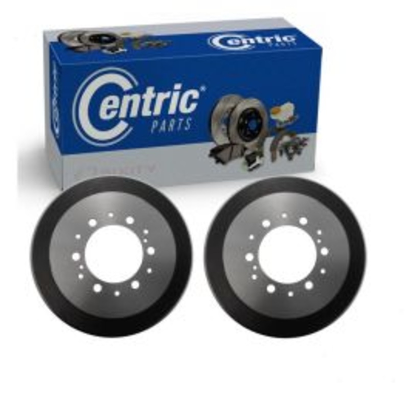 2 pc Centric Premium Rear Brake Drums for 1993-1998 Toyota T100