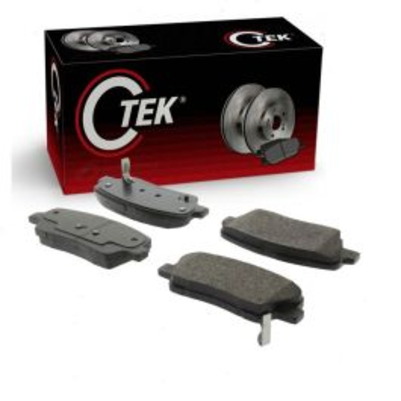 Centric CTEK Rear Disc Brake Pad Set for 2013-2016 Hyundai Santa Fe Sport