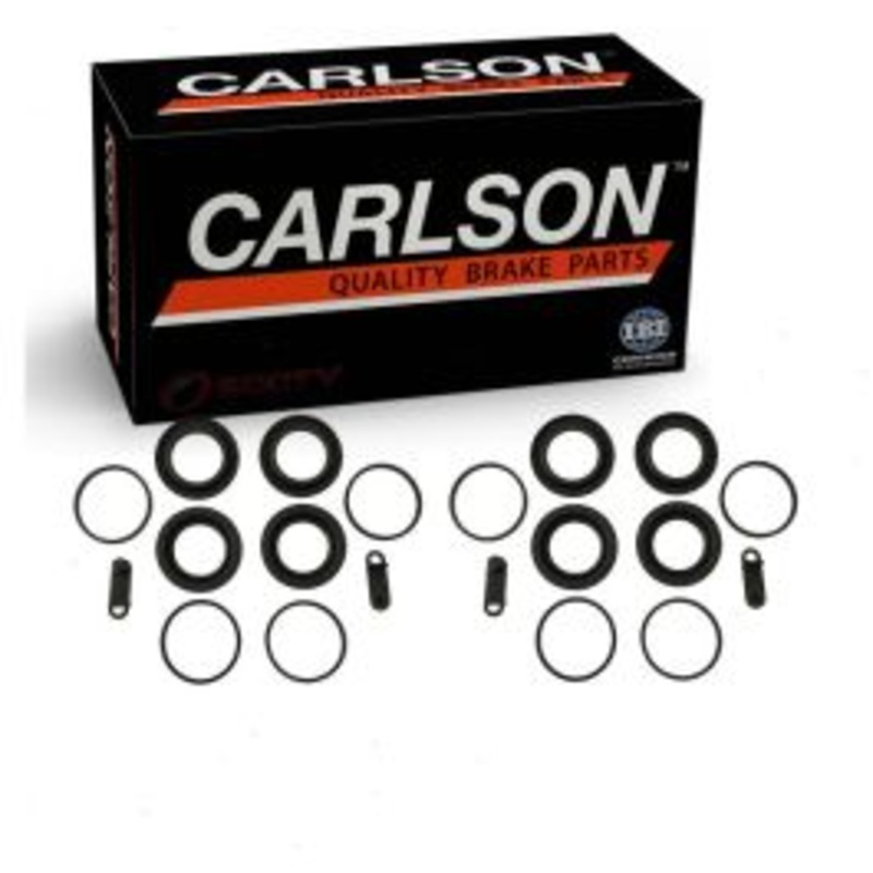 2 pc Carlson Front Brake Caliper Repair Kit for 2018-2019 BMW 740e xDrive