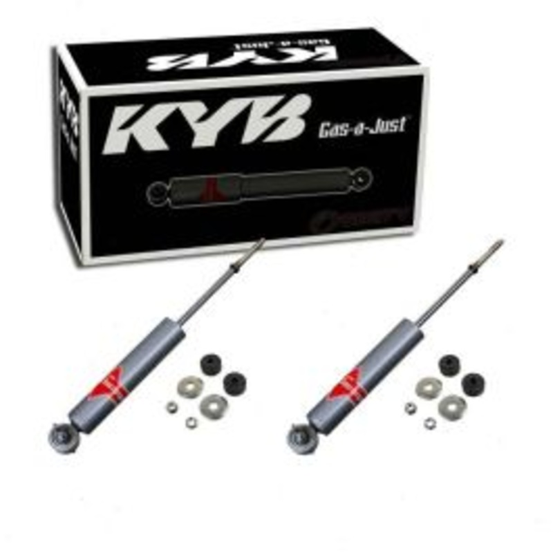 2 pc KYB Gas-a-Just Front Shock Absorbers for 1973-1987 Buick Regal 3.8L 4.1L 4.3L 5.0L 5.7L V6 V8