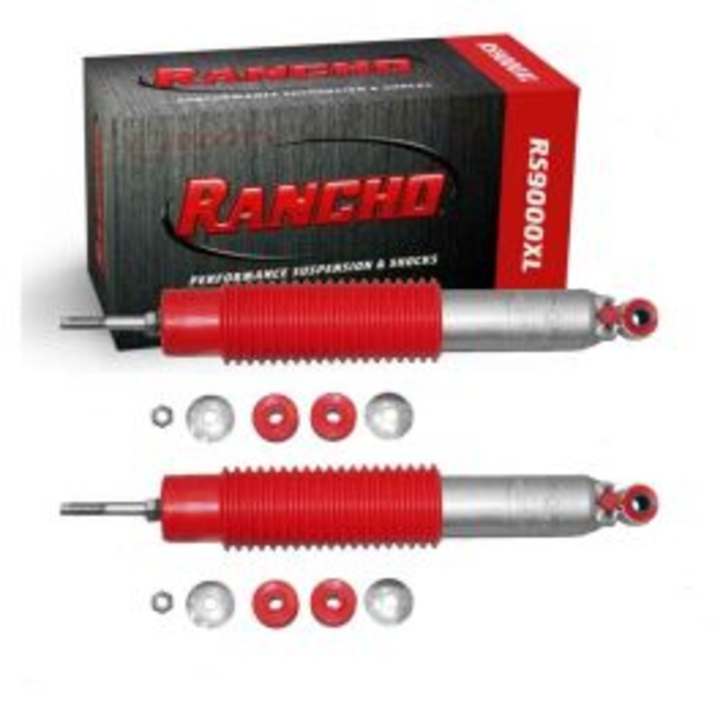 2 pc Rancho RS9000XL Front Shock Absorbers for 1999-2004 GMC Sierra 2500