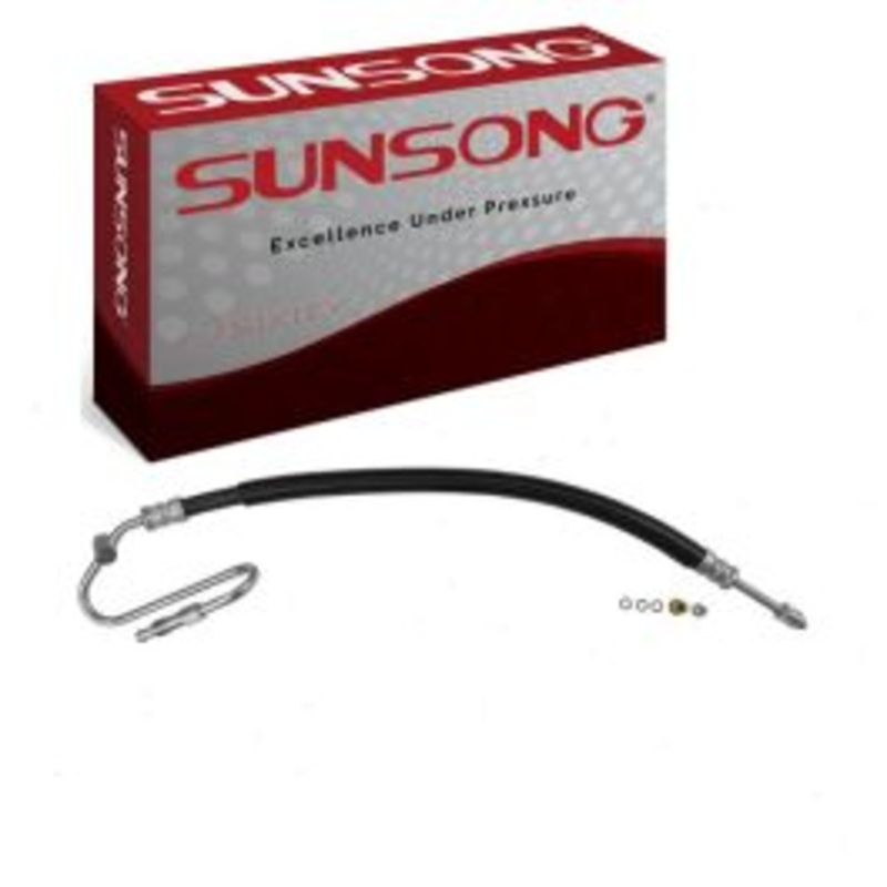 Sunsong Power Steering Pressure Line Hose for 2000-2004 Dodge Dakota