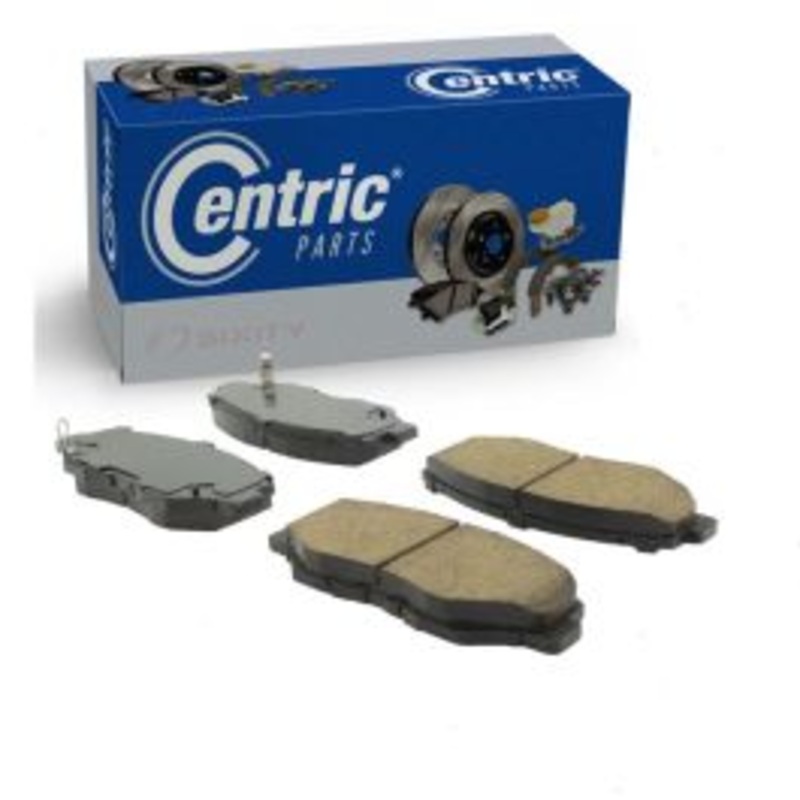 Centric Posi Quiet Front Disc Brake Pad Set for 2013-2014 Honda Fit