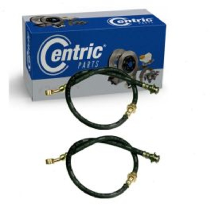 2 pc Centric Premium Front Brake Hydraulic Hoses for 2008-2011 Mazda Tribute
