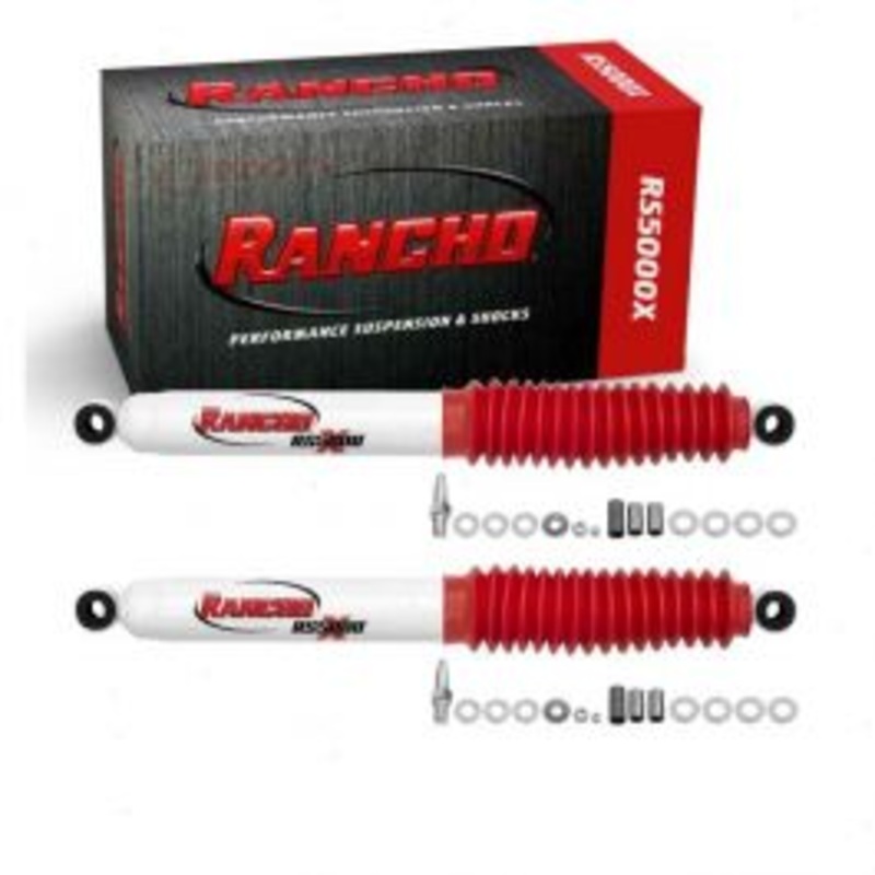 2 pc Rancho RS5000X Rear Shock Absorbers for 1975-1978 GMC K25