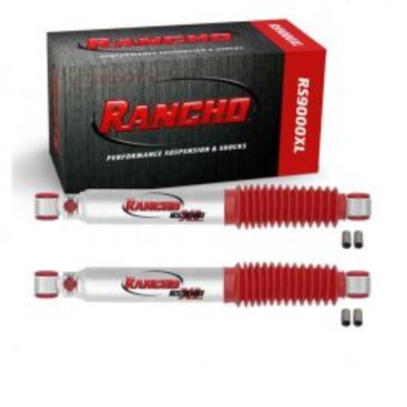 2 pc Rancho RS9000XL Rear Shock Absorbers for 1974-1986 Jeep J20