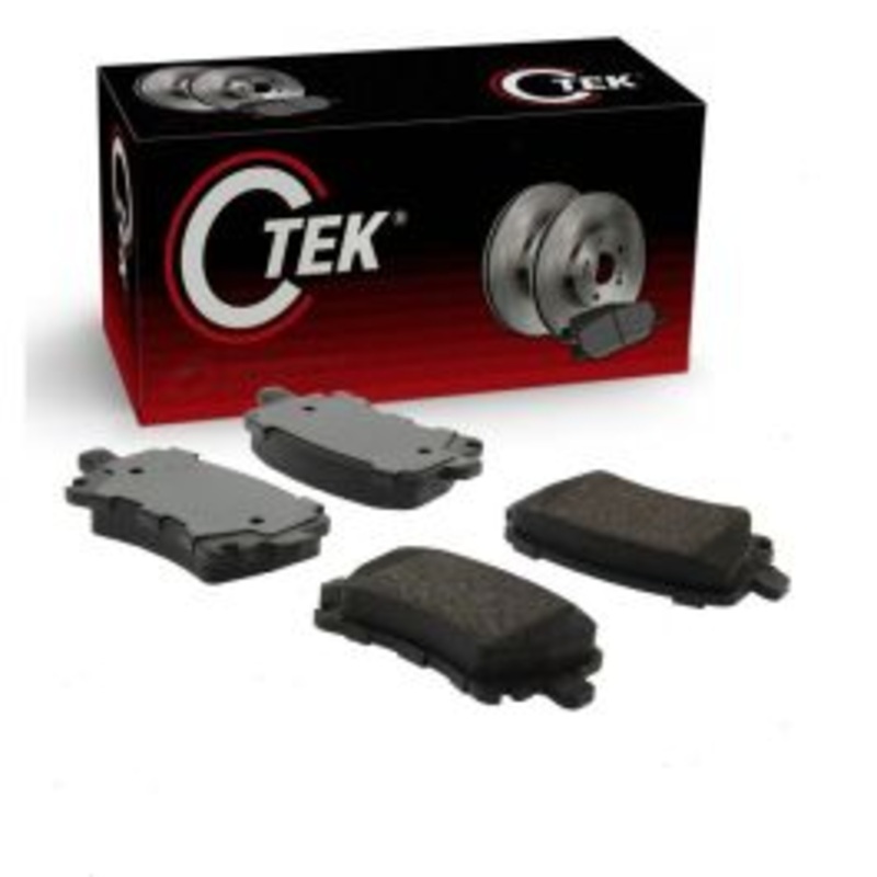 Centric CTEK Rear Disc Brake Pad Set for 2008-2012 Audi S3