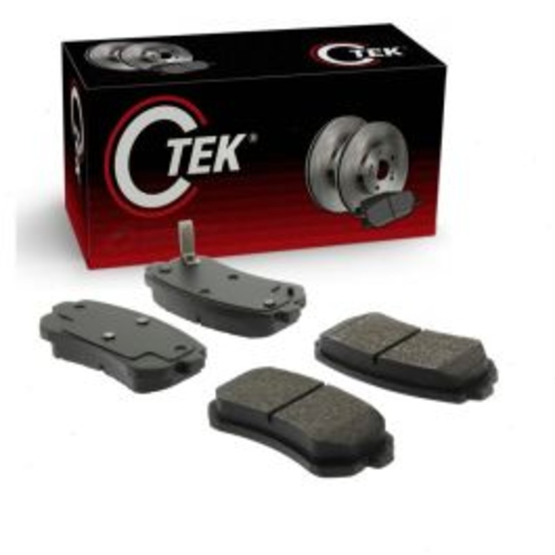 Centric CTEK Rear Disc Brake Pad Set for 2009-2012 Hyundai Elantra