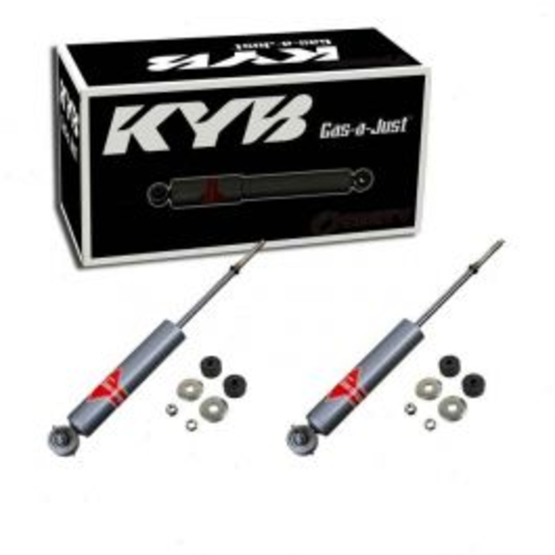 2 pc KYB Gas-a-Just Front Shock Absorbers for 1968-1981 Pontiac LeMans 3.8L 4.1L 4.3L 4.9L 5.0L 5.7L 6.6L 7.5L L6 V6 V8