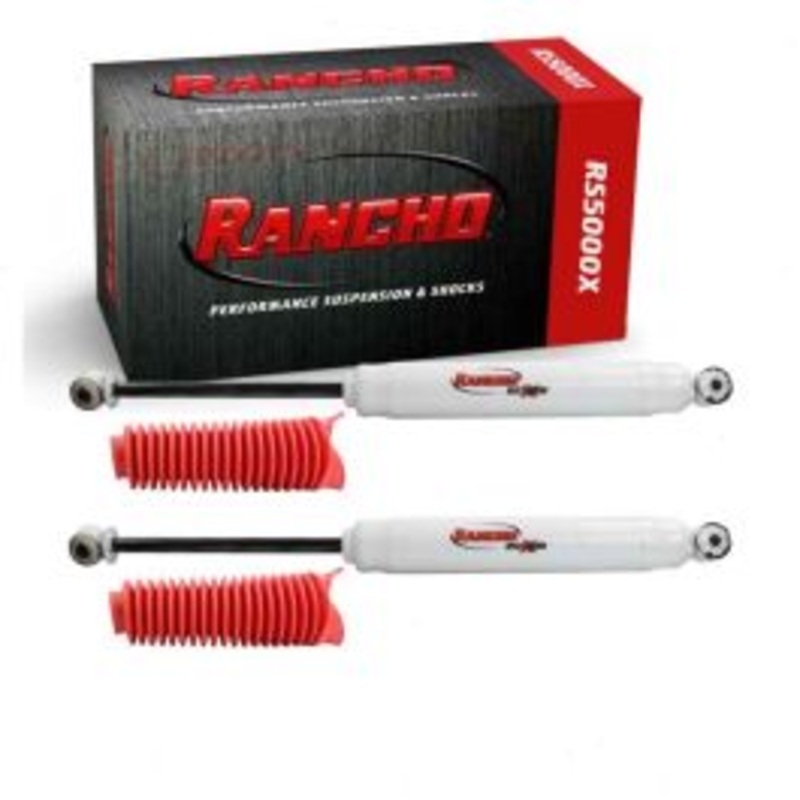 2 pc Rancho RS5000X Front Shock Absorbers for 1999-2004 Ford F-350 Super Duty