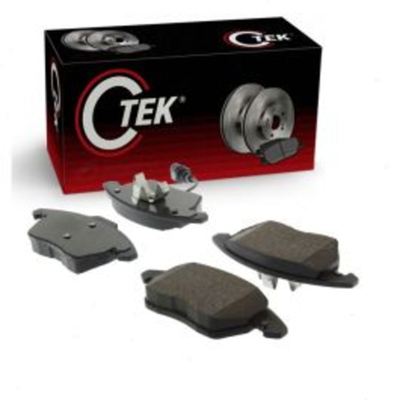 Centric CTEK Front Disc Brake Pad Set for 2010-2014 Seat Freetrack