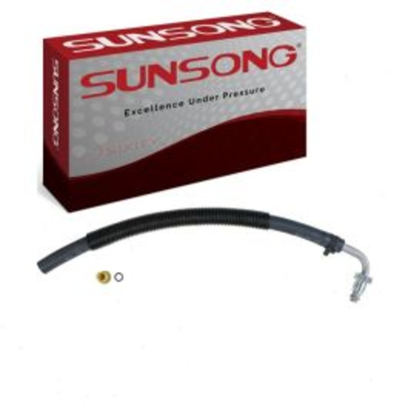 Sunsong Gear To Filter Power Steering Return Line Hose for 2001-2004 Jeep Grand Cherokee