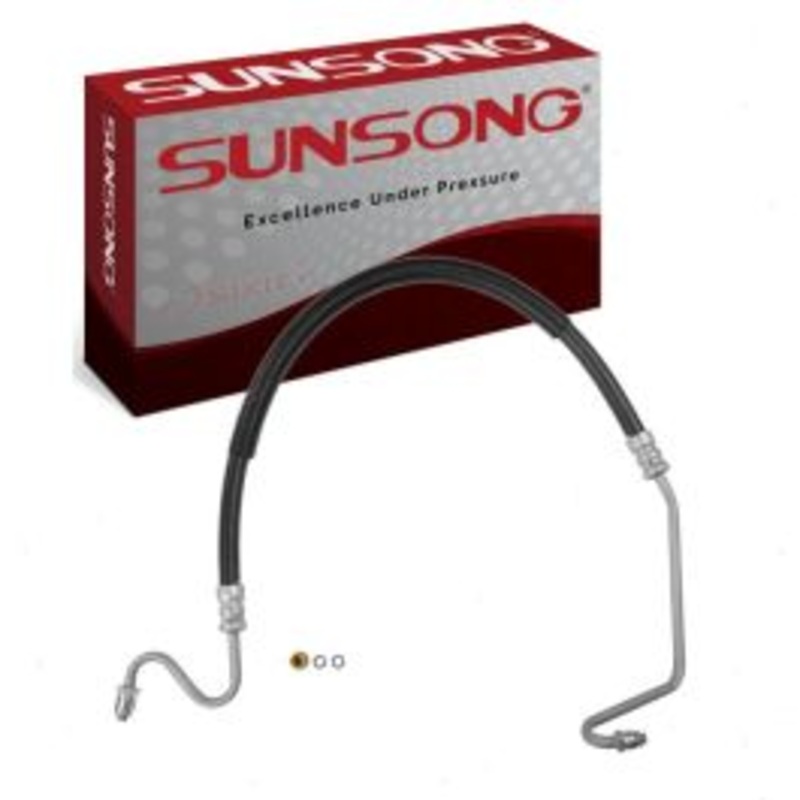 Sunsong Hydroboost To Gear Power Steering Pressure Line Hose for 1980-1986 GMC K2500 Suburban