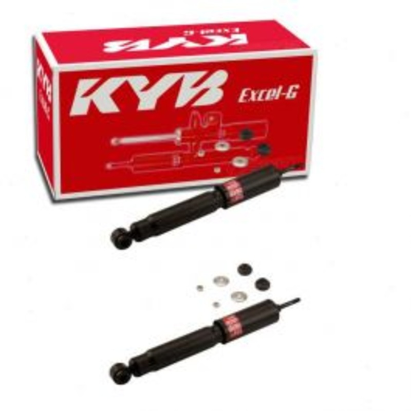 2 pc KYB Excel-G Front Shock Absorbers for 1999-2007 Ford F-350 Super Duty 5.4L 6.0L 6.8L 7.3L V10 V8