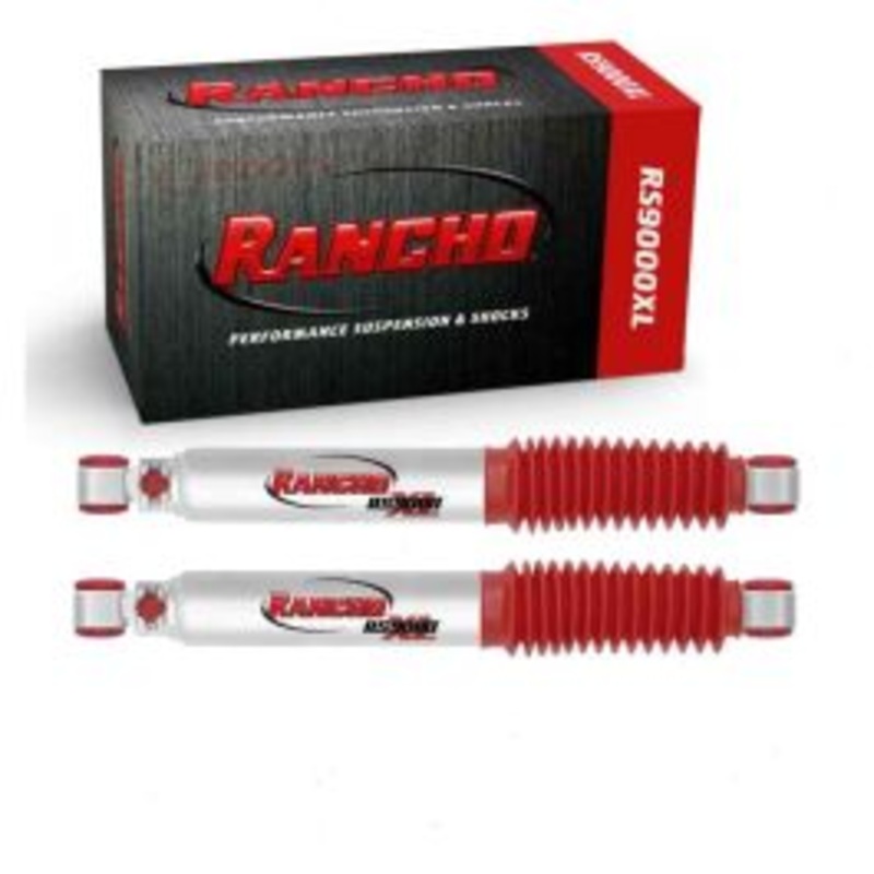 2 pc Rancho RS9000XL Rear Shock Absorbers for 1984-1985 Toyota Pickup