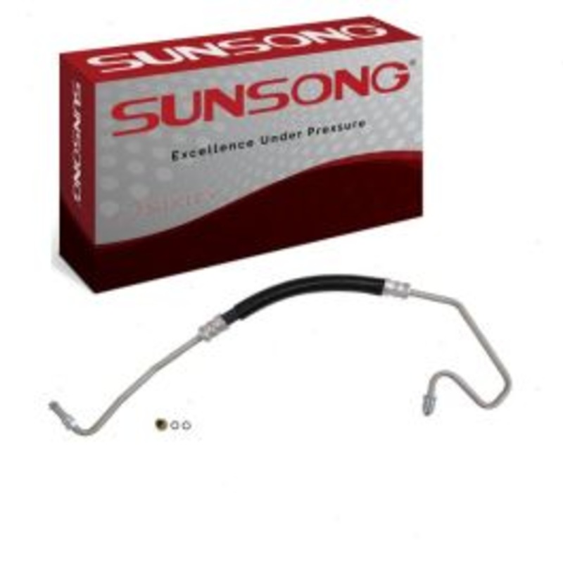 Sunsong Power Steering Pressure Line Hose for 1997-2000 Chevrolet Tahoe 5.7L V8