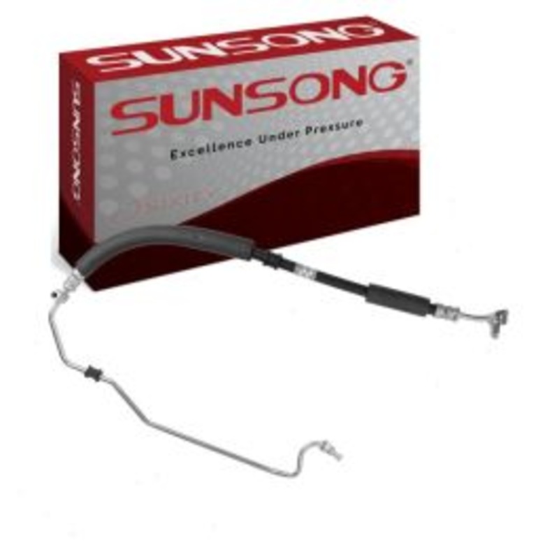 Sunsong Power Steering Pressure Line Hose for 2004-2008 Acura TSX