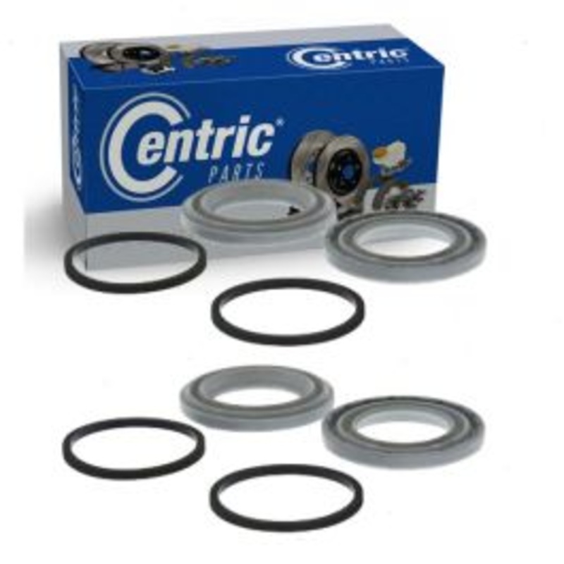 2 pc Centric Premium Rear Brake Caliper Repair Kit for 2004 GMC Sierra 1500