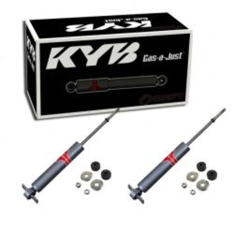 2 pc KYB Gas-a-Just Front Shock Absorbers for 1957-1974 Ford Country Sedan