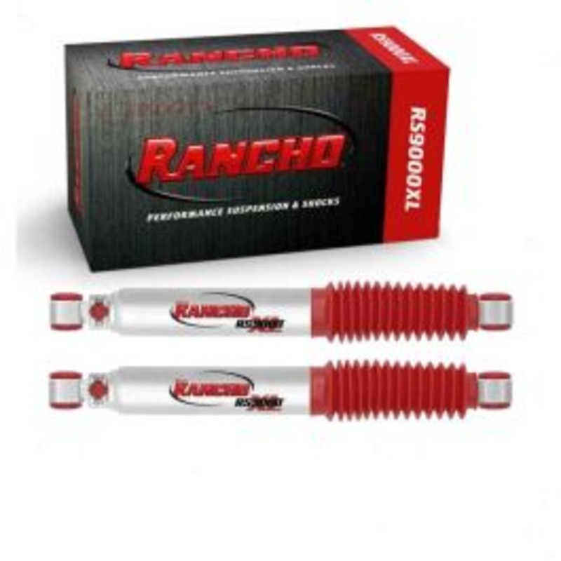 2 pc Rancho RS9000XL Front Shock Absorbers for 1986-1997 Ford F-350