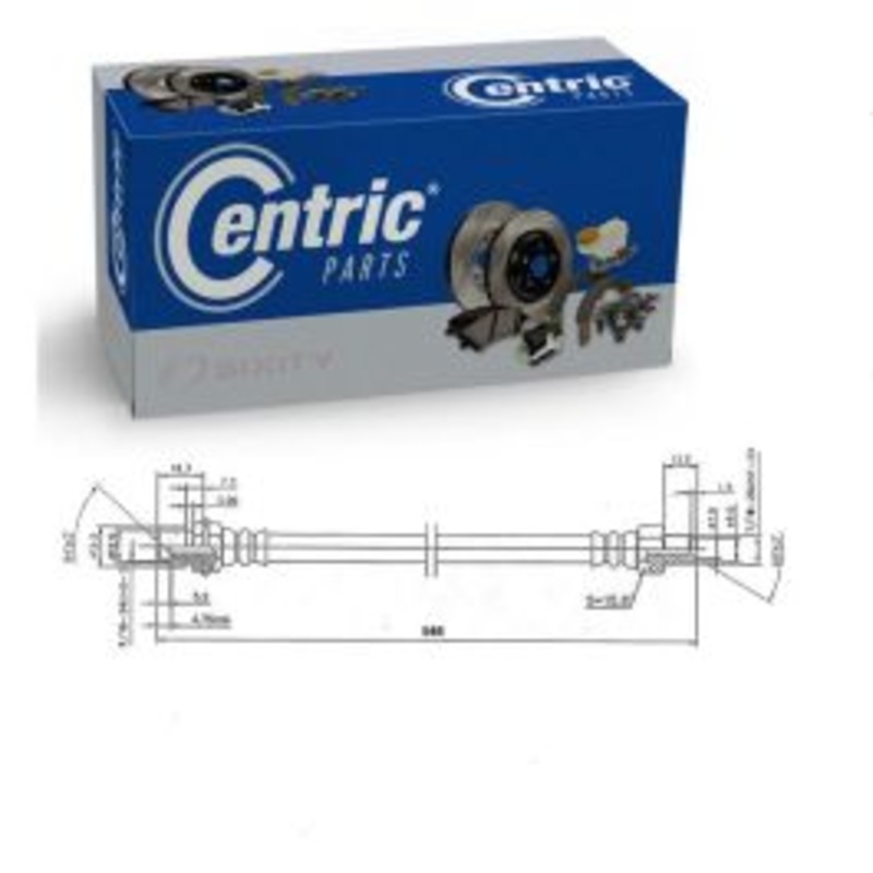 Centric Premium 150.79313 Brake Hydraulic Hose
