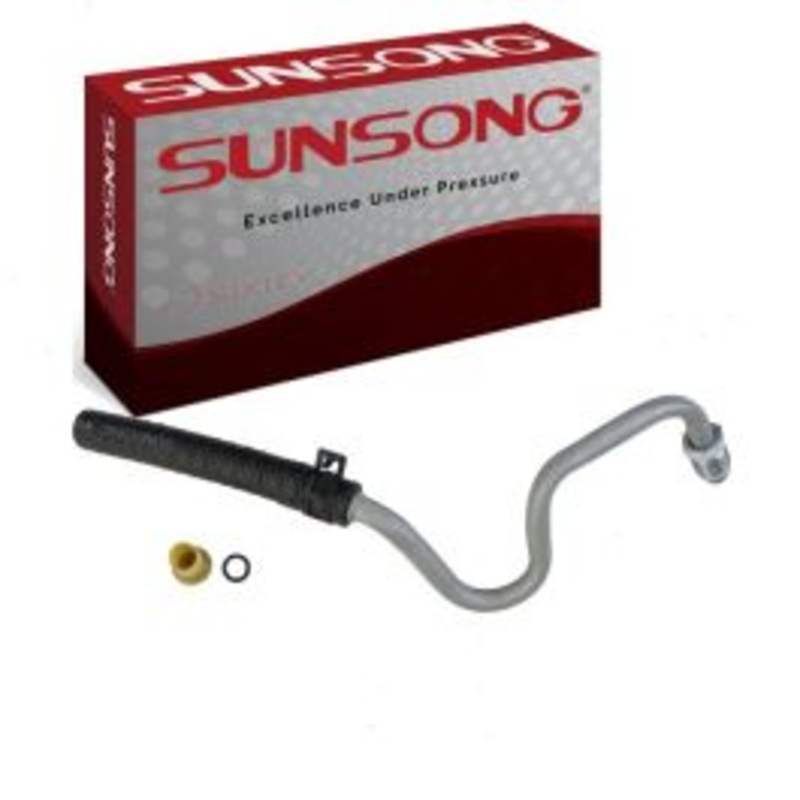 Sunsong Gear To Cooler Power Steering Return Line Hose for 1998-2002 Lincoln Navigator