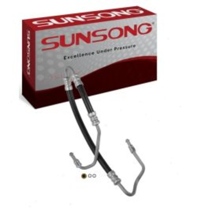 Sunsong Power Steering Pressure Line Hose for 1999-2000 Jeep Grand Cherokee