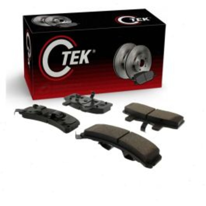 Centric CTEK Front Disc Brake Pad Set for 1999 Dodge Ramcharger