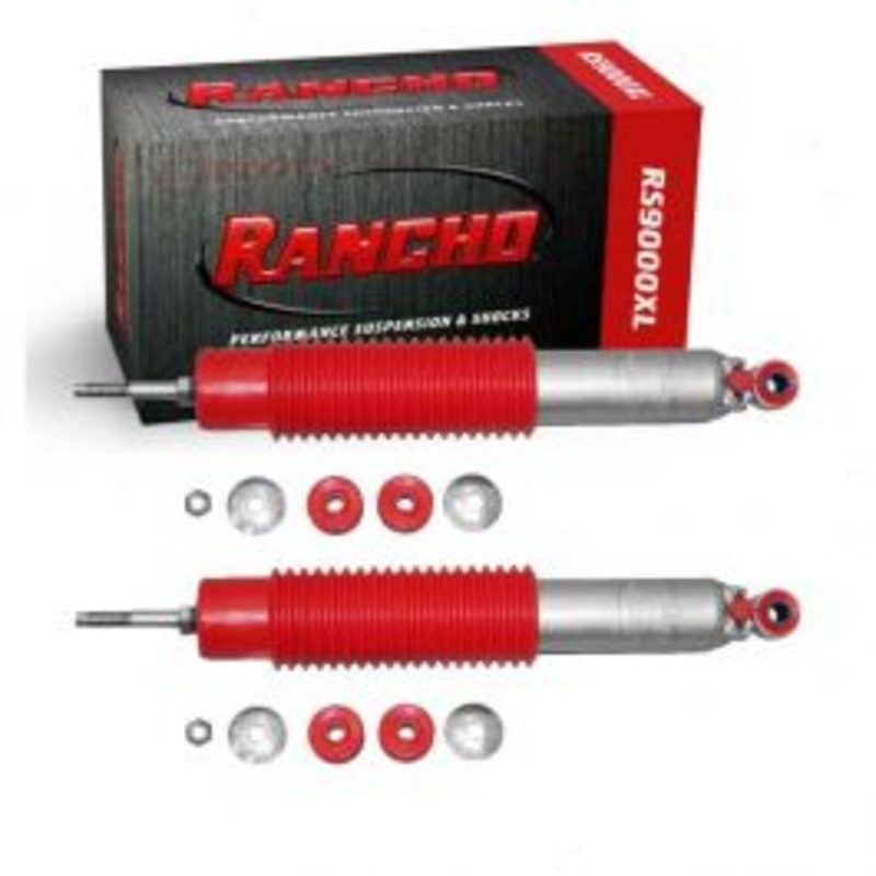 2 pc Rancho RS9000XL Front Shock Absorbers for 2000-2013 GMC Yukon XL 2500