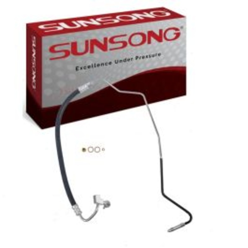 Sunsong Power Steering Pressure Line Hose for 2011-2012 Infiniti G25 2.5L V6