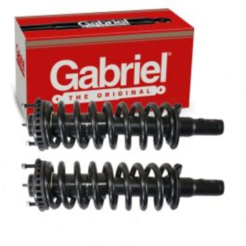 2 pc Gabriel ReadyMount Front Suspension Strut & Coil Springs for 2002-2009 Chevrolet Trailblazer