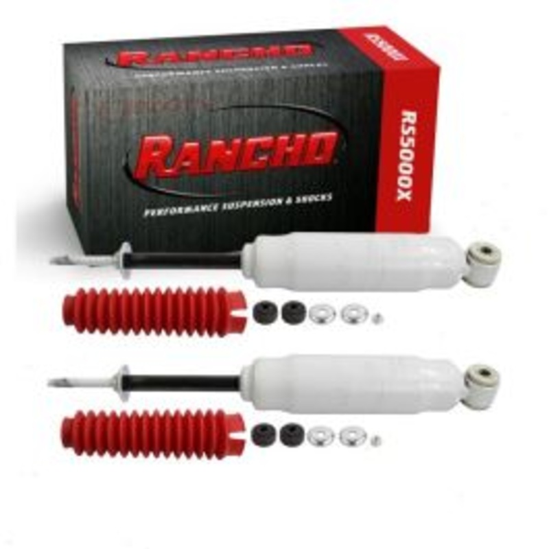 2 pc Rancho RS5000X Front Shock Absorbers for 1996 Ford F-100 Ranger