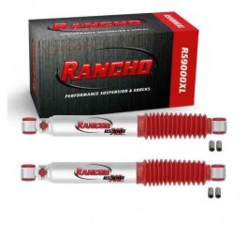 2 pc Rancho RS9000XL Front Shock Absorbers for 1965-1973 Jeep J-2500