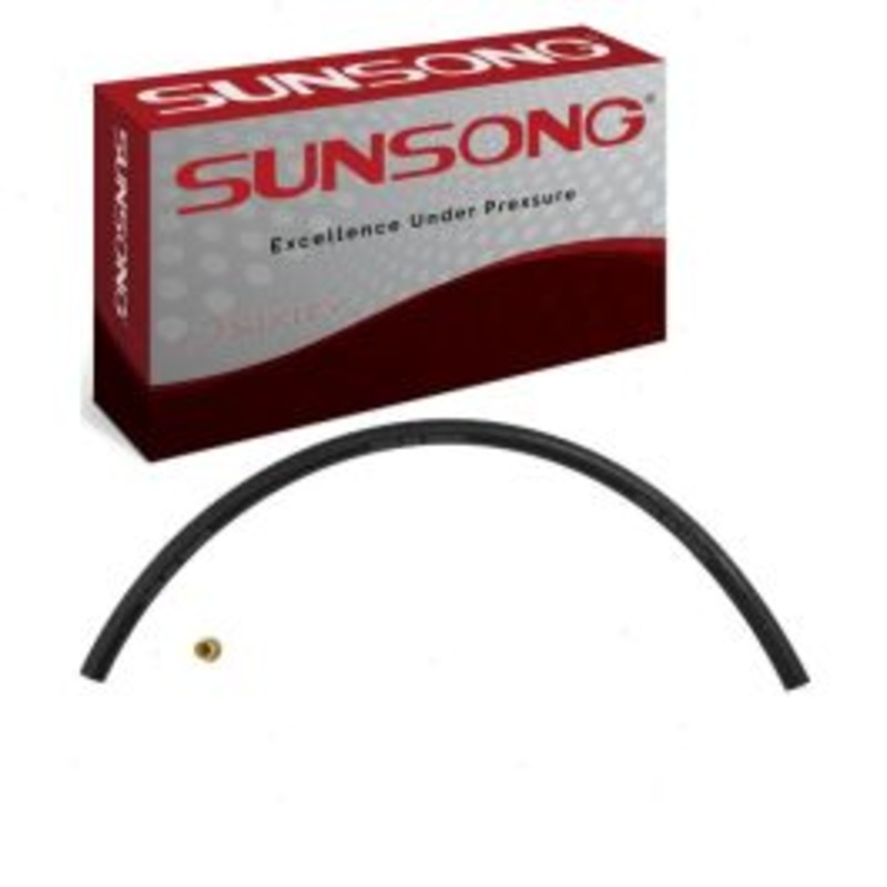 Sunsong Tee To Pump Power Steering Return Hose for 1975-1976 GMC C15