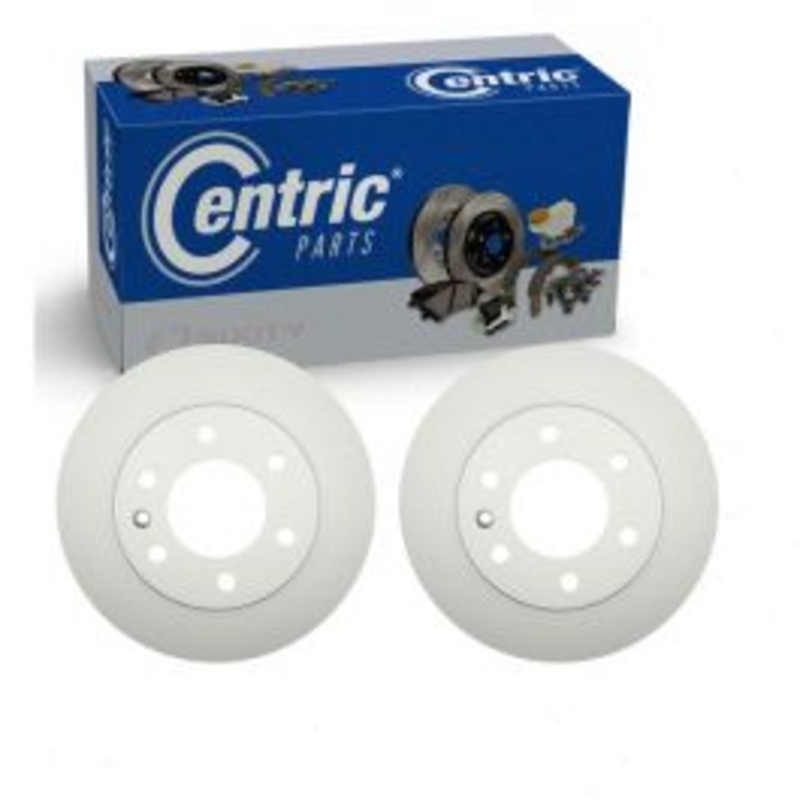 2 pc Centric GCX Front Disc Brake Rotors for 2007-2020 Freightliner Sprinter 2500