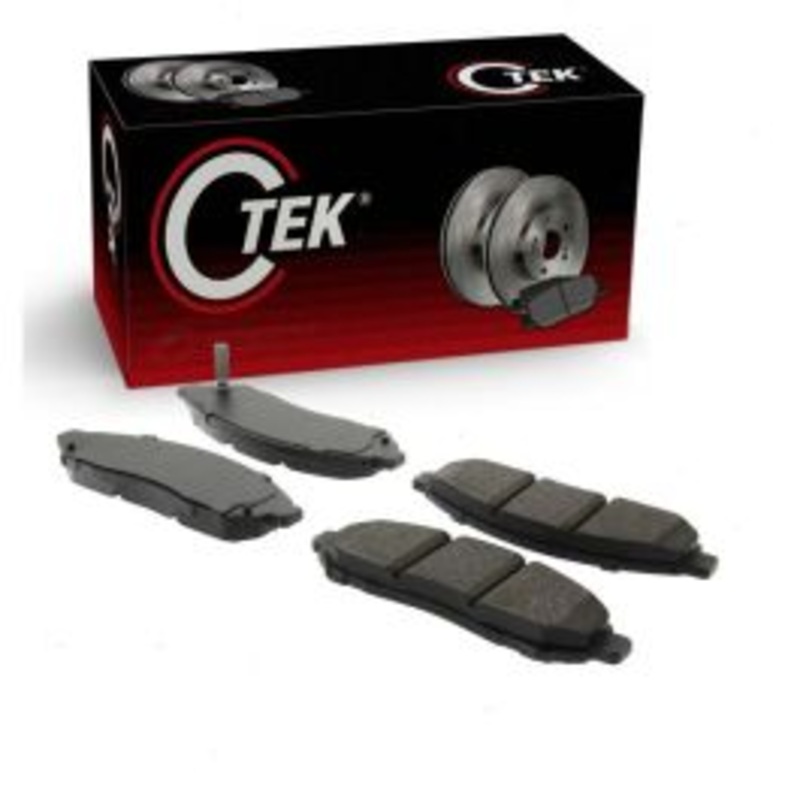 Centric CTEK Front Disc Brake Pad Set for 2011-2013 Nissan LEAF