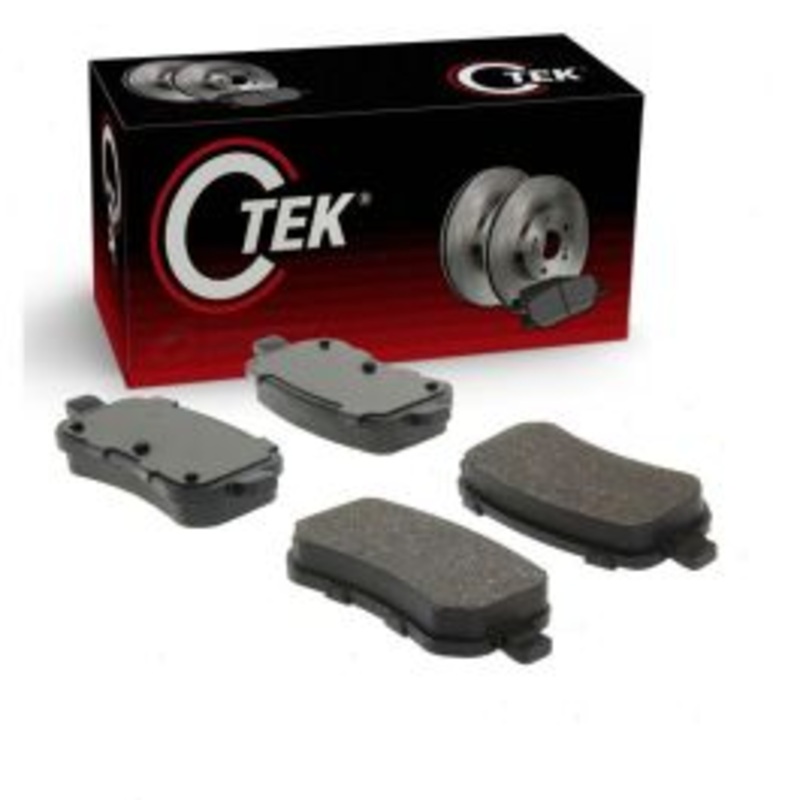 Centric CTEK Rear Disc Brake Pad Set for 2012 Ram C V
