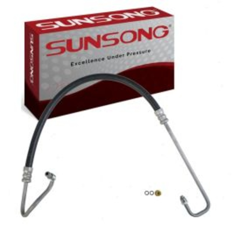 Sunsong Hydroboost To Gear Power Steering Pressure Line Hose for 2003-2012 Chevrolet Express 1500