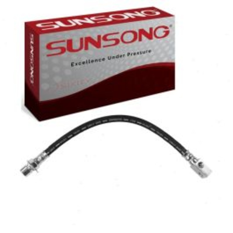 Sunsong Rear Center Brake Hydraulic Hose for 1974-1978 Cadillac Eldorado