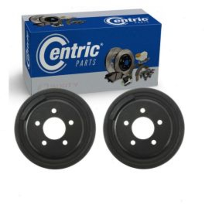 2 pc Centric Premium Rear Brake Drums for 1991-1994 Ford Explorer
