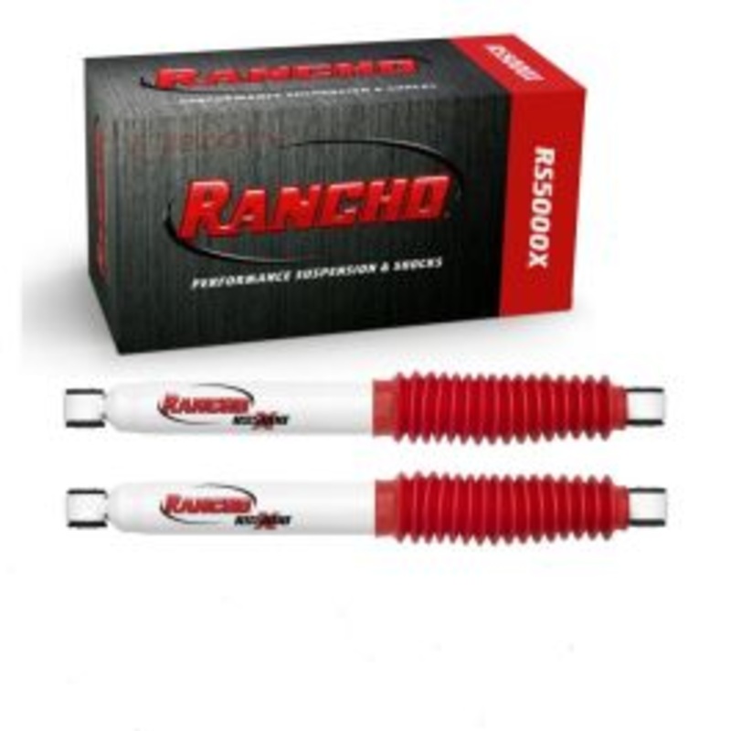 2 pc Rancho RS5000X Rear Shock Absorbers for 2002 Chevrolet C1500