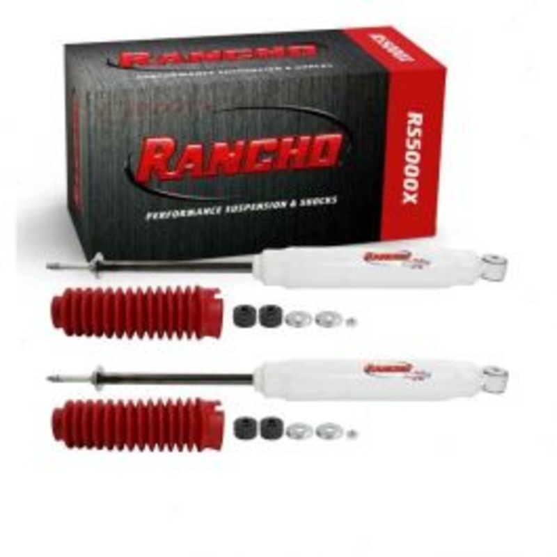 2 pc Rancho RS5000X Rear Shock Absorbers for 2005-2020 Toyota Tacoma