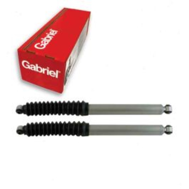 2 pc Gabriel MaxControl Rear Shock Absorbers for 1999-2018 GMC Sierra 1500