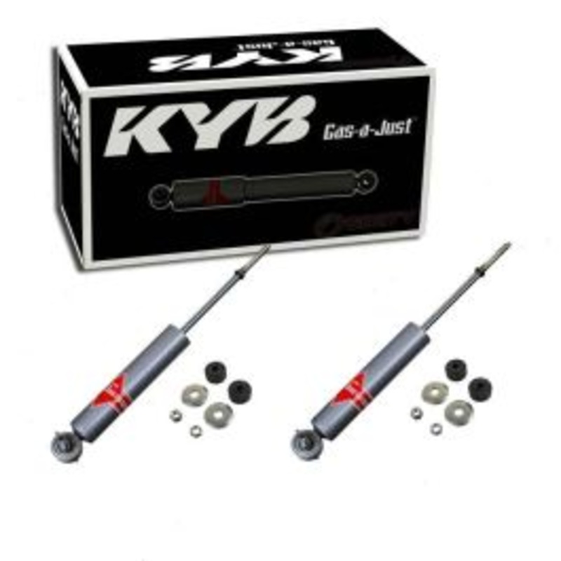 2 pc KYB Gas-a-Just Front Shock Absorbers for 1973-1980 Pontiac Grand Am